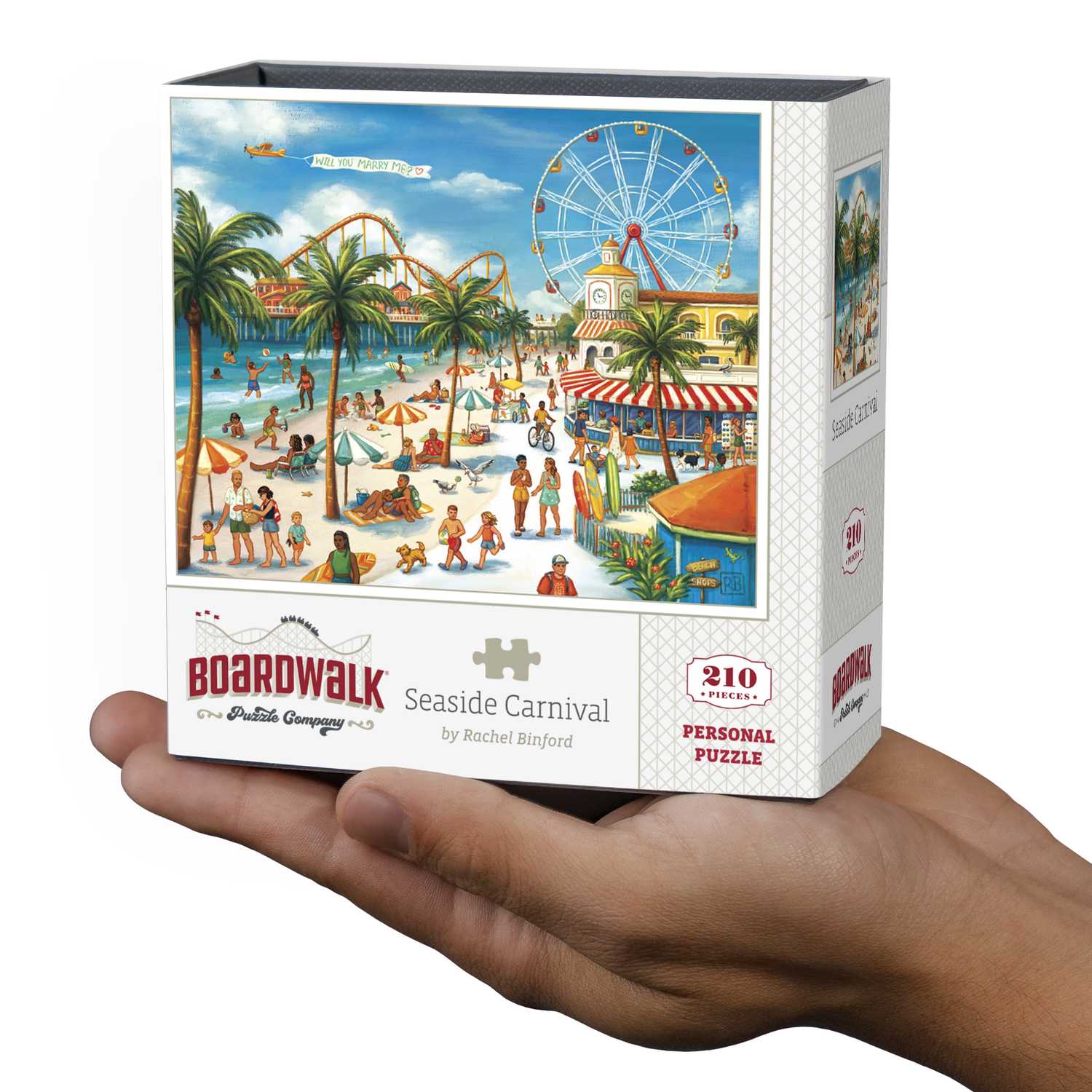 Seaside Carnival | 210 Piece Personal Puzzle