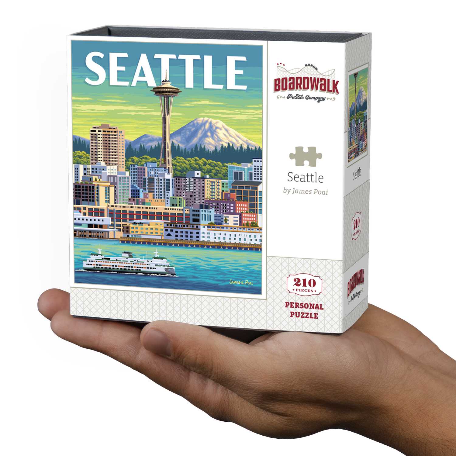 Seattle | 210 Piece Personal Puzzle