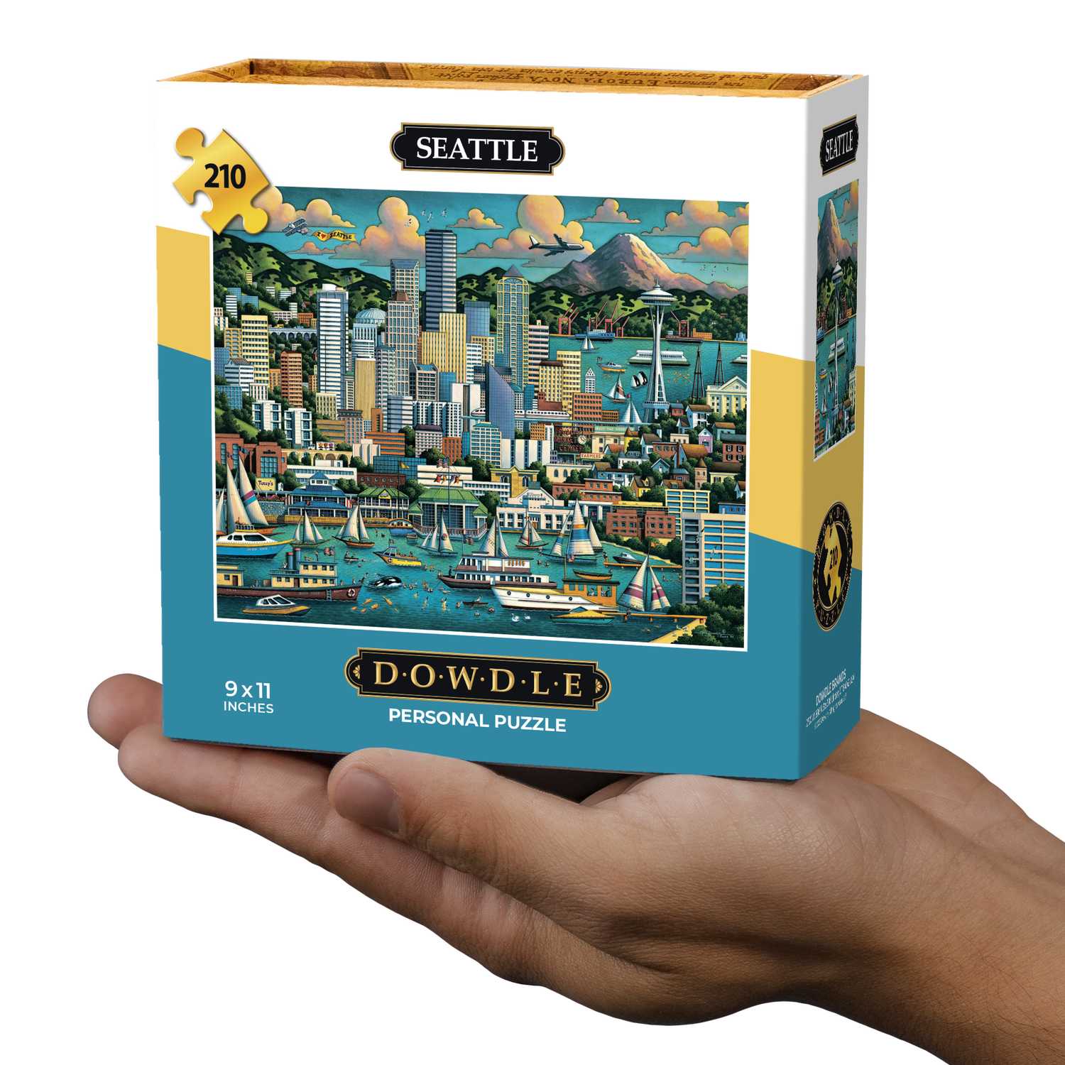 Seattle | 210 Piece Personal Puzzle