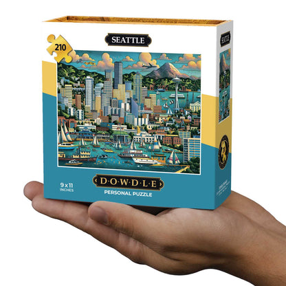 Seattle | 210 Piece Personal Puzzle