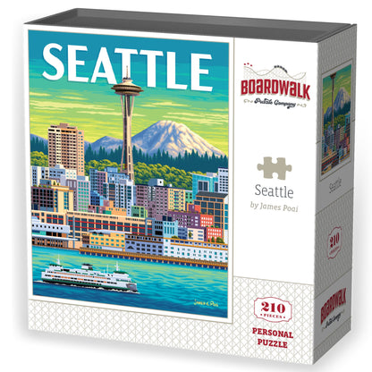 Seattle | 210 Piece Personal Puzzle