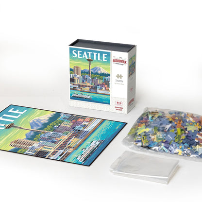 Seattle | 210 Piece Personal Puzzle