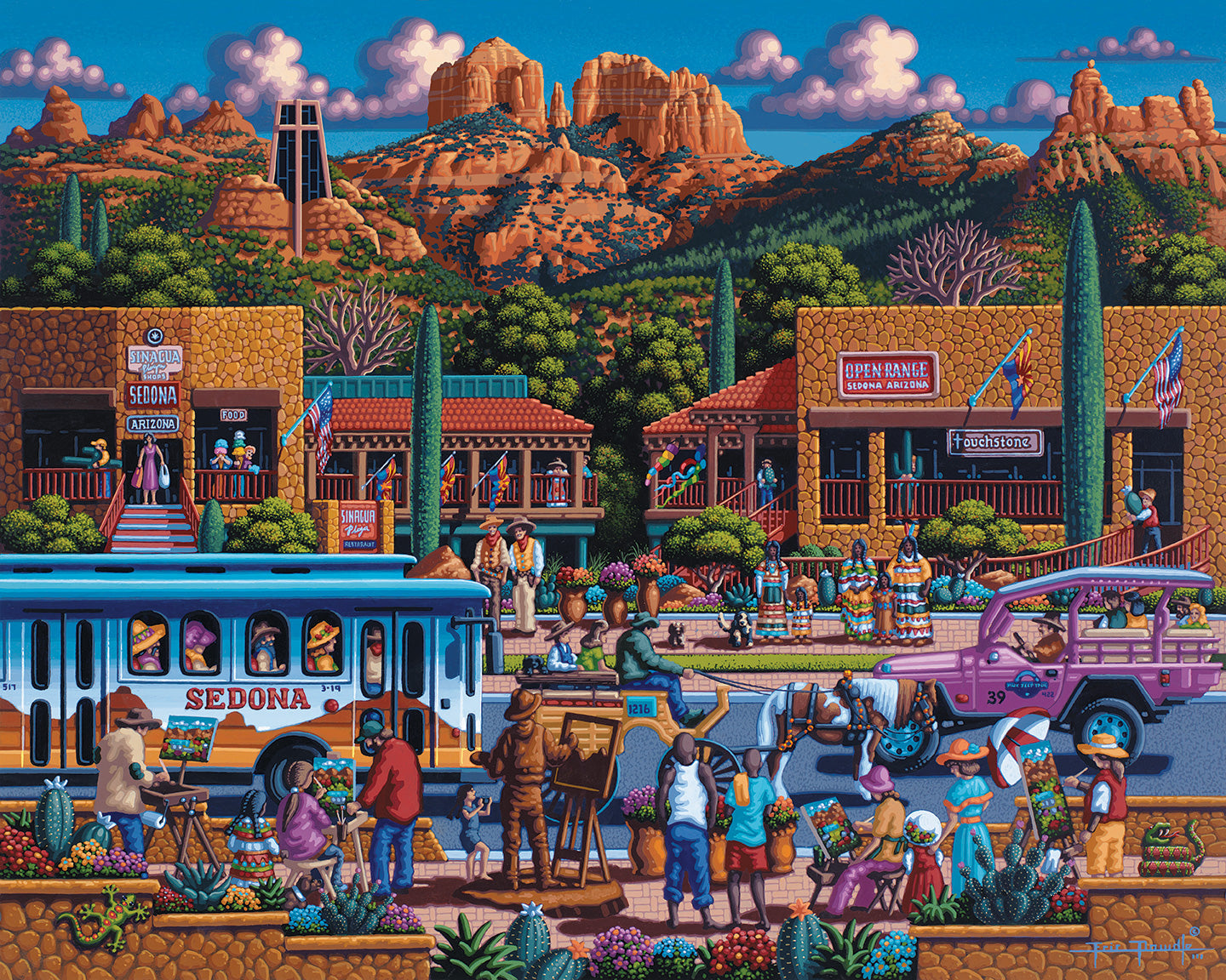 Sedona - Fine Art | Dowdle Folk Art