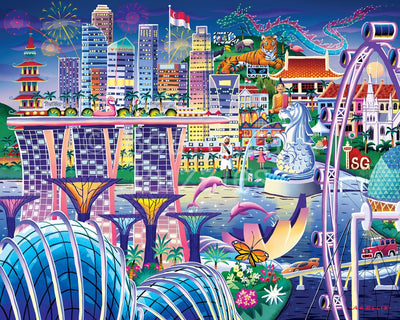 Singapore | 210 Piece Personal Puzzle