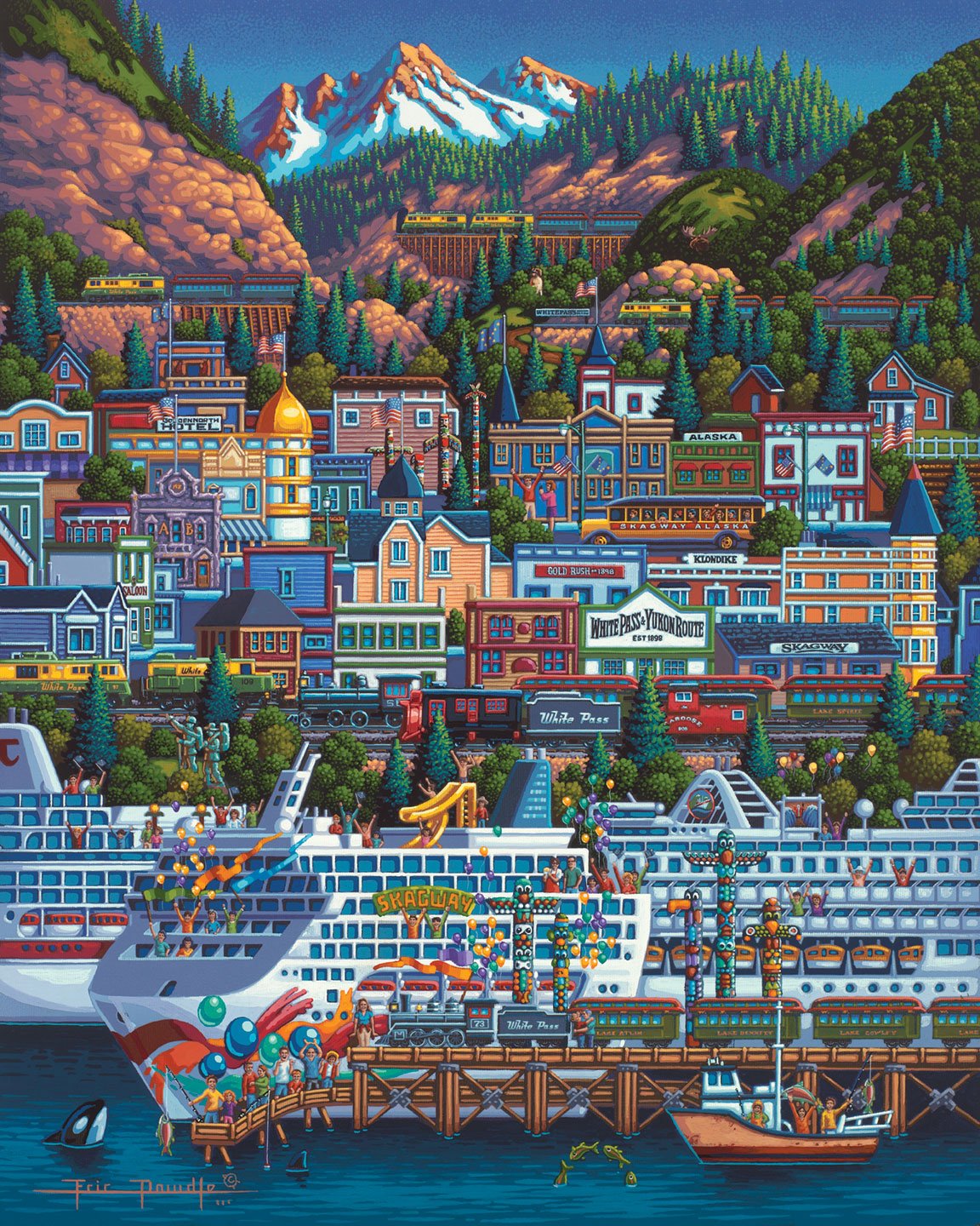 Skagway | 210 Piece Personal Puzzle