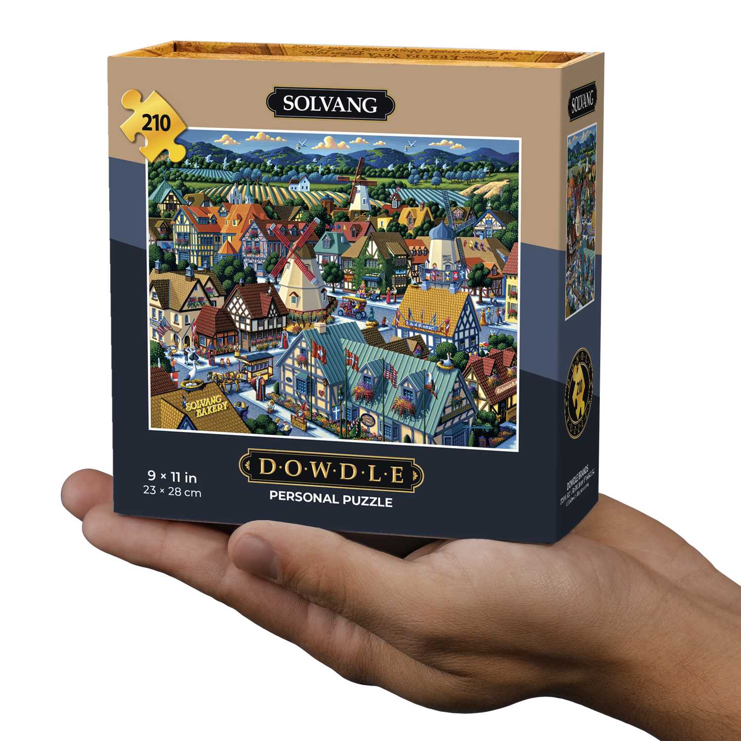 Solvang | 210 Piece Personal Puzzle