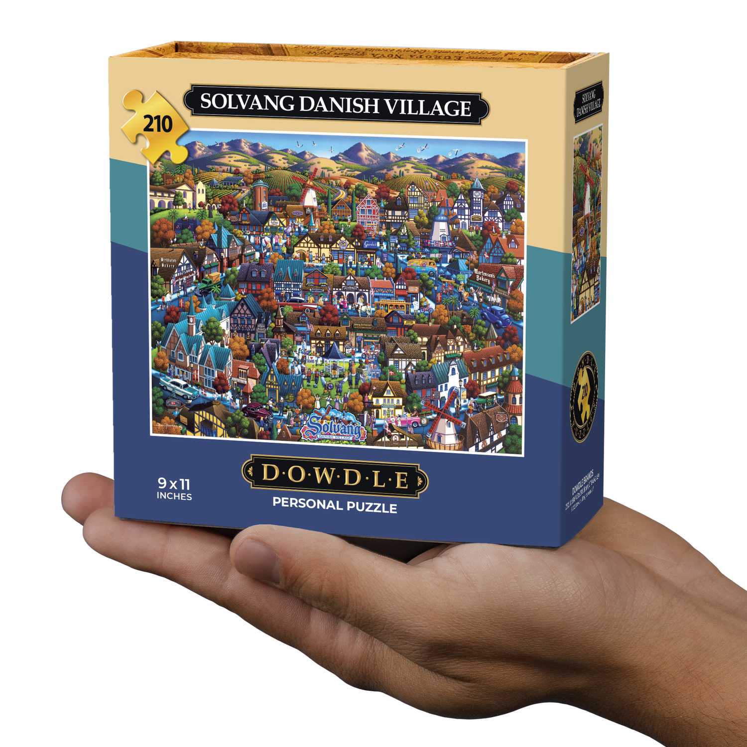 Solvang Danish Village | 210 Piece Personal Puzzle