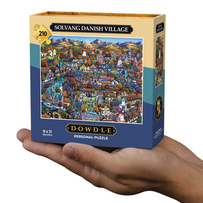 Solvang Danish Village | 210 Piece Personal Puzzle