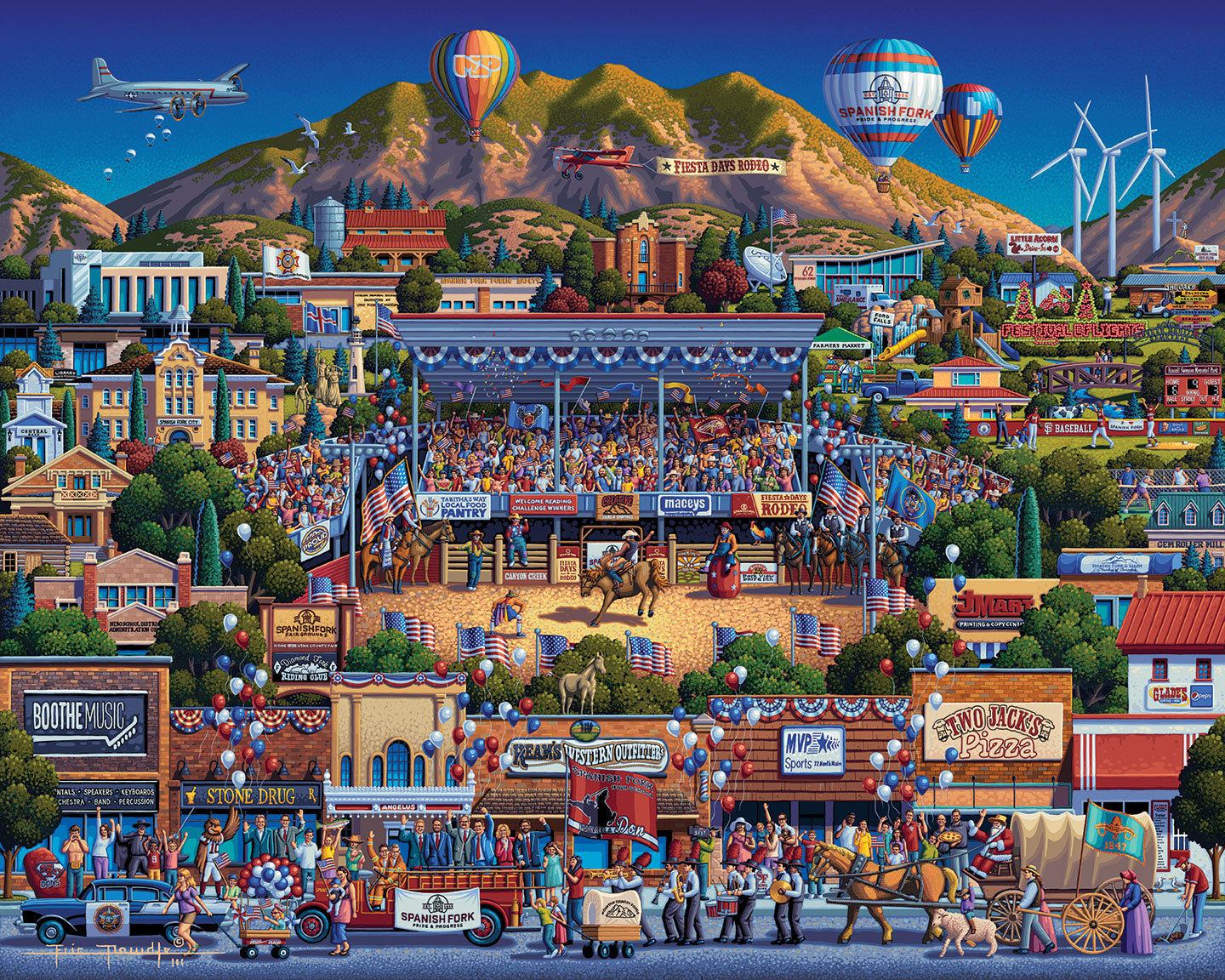 Spanish Fork | 210 Piece Personal Puzzle
