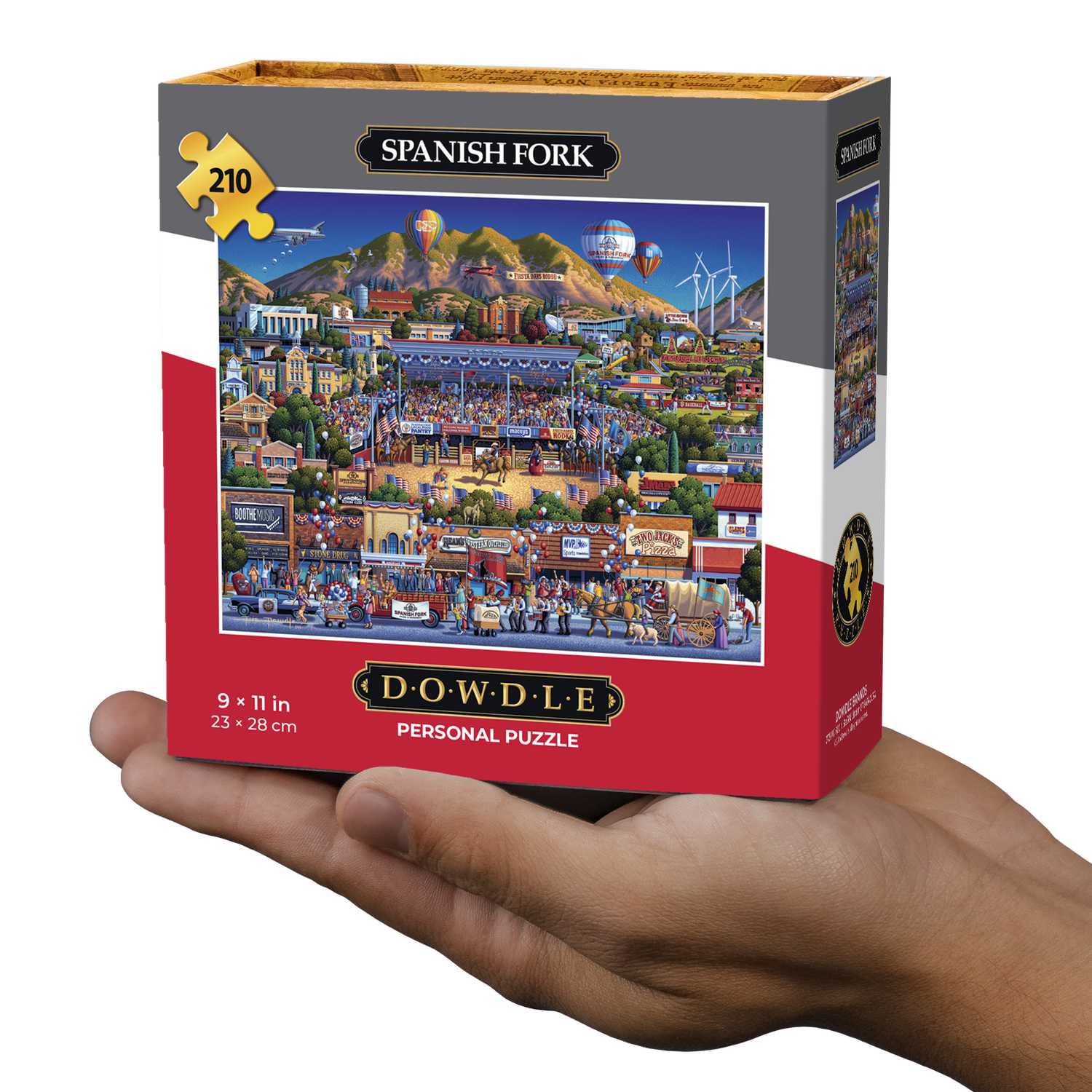 Spanish Fork | 210 Piece Personal Puzzle