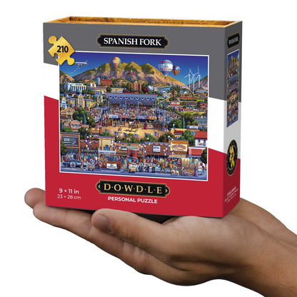 Spanish Fork | 210 Piece Personal Puzzle