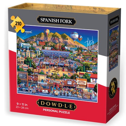 Spanish Fork | 210 Piece Personal Puzzle