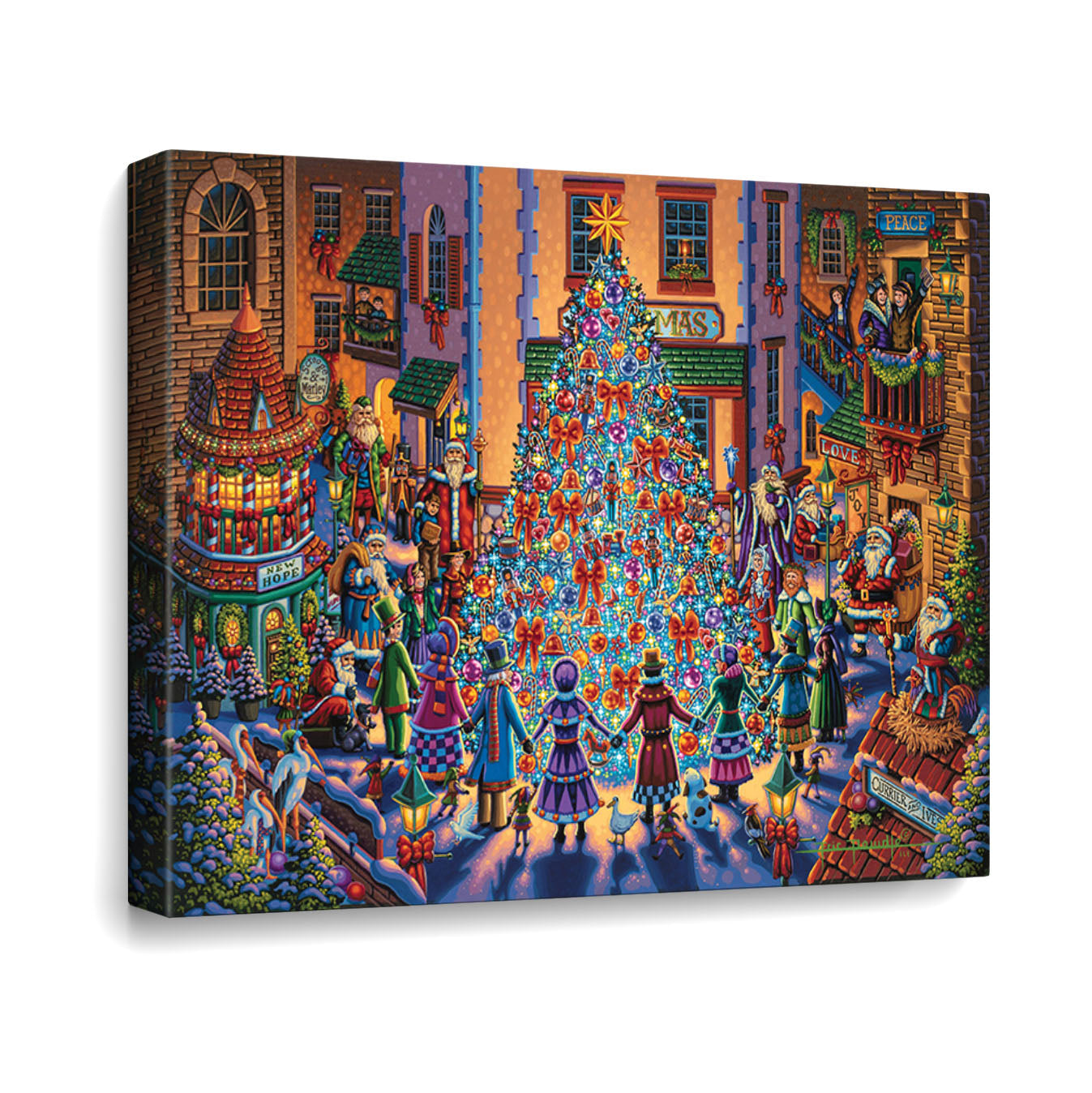 Spirit of Christmas - Fine Art | Dowdle Folk Art