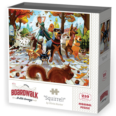 "Squirrel!" | 210 Piece Personal Puzzle