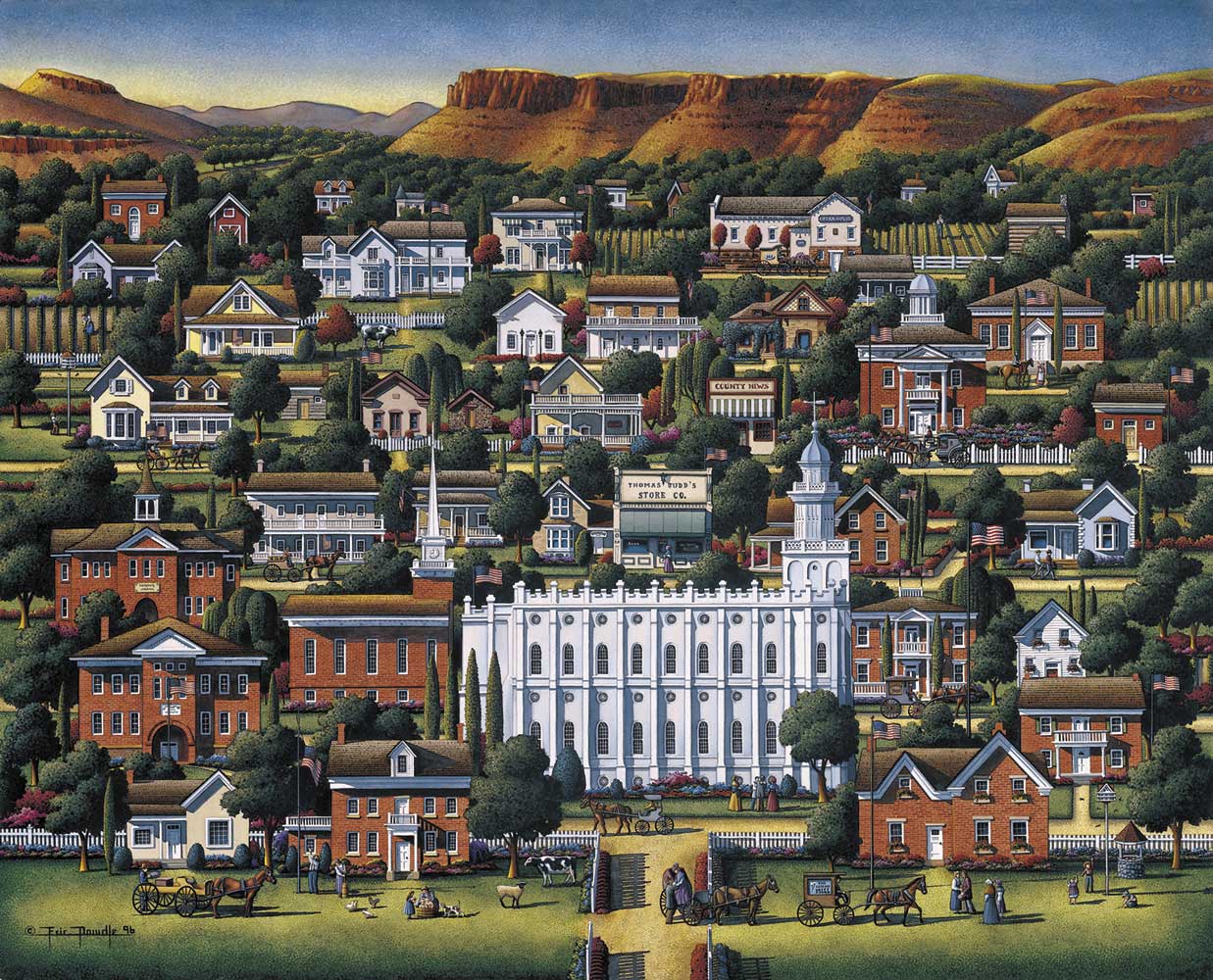 Pine Valley - Fine Art | Dowdle Folk Art
