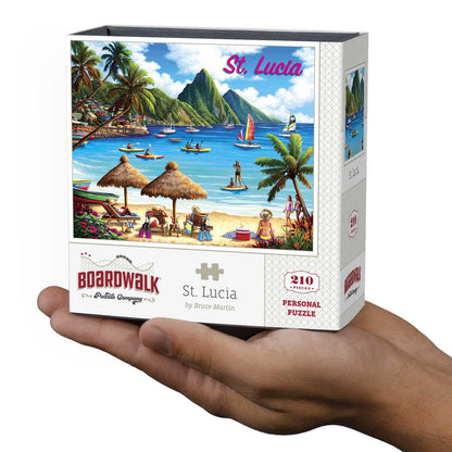 St. Lucia | 210 Piece Personal Puzzle