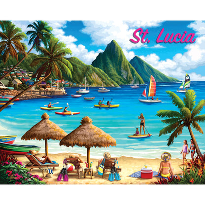 St. Lucia | 500 Piece