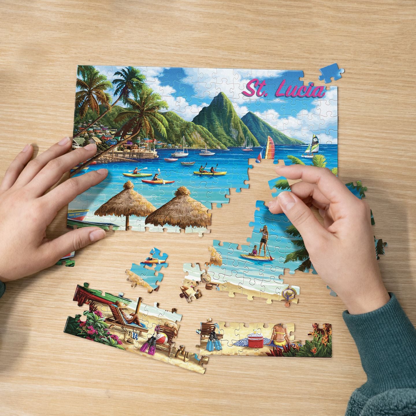 St. Lucia | 210 Piece Personal Puzzle