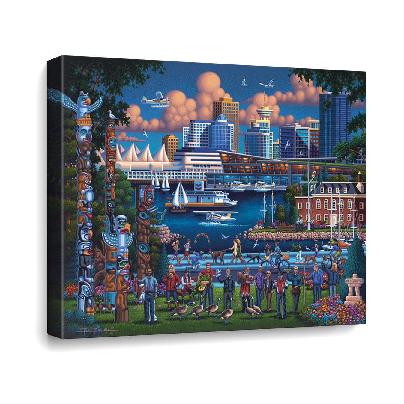 Stanley Park Canvas Gallery Wrap