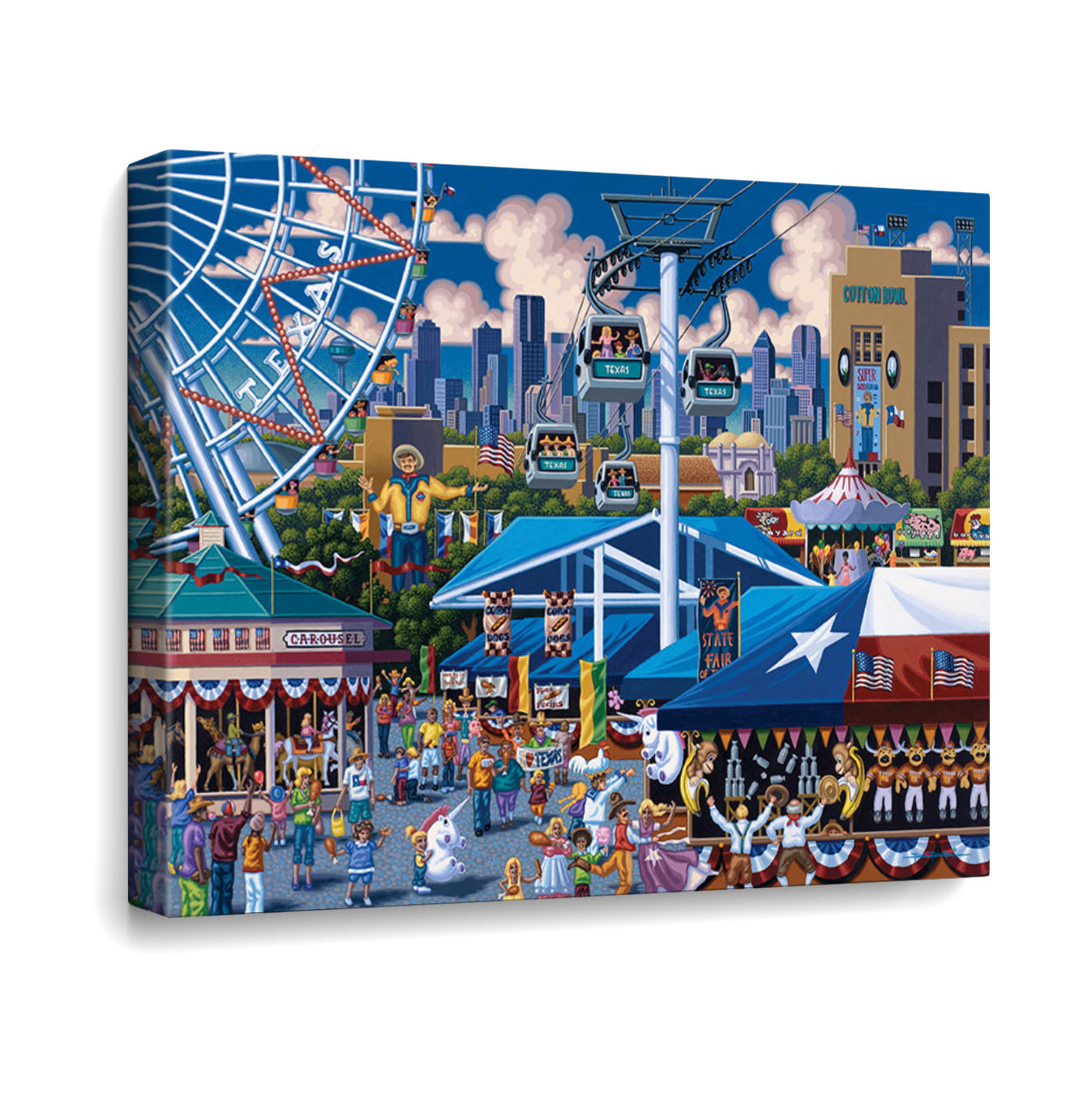 State Fair Canvas Gallery Wrap