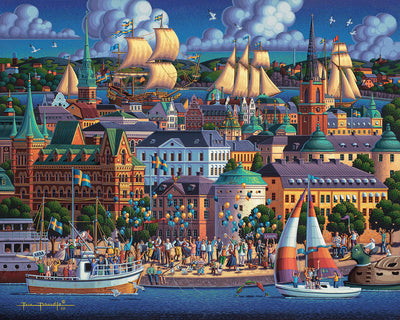 Stockholm | 210 Piece Personal Puzzle