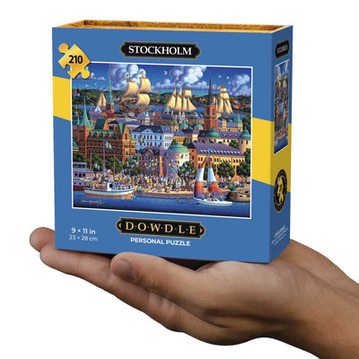 Stockholm | 210 Piece Personal Puzzle