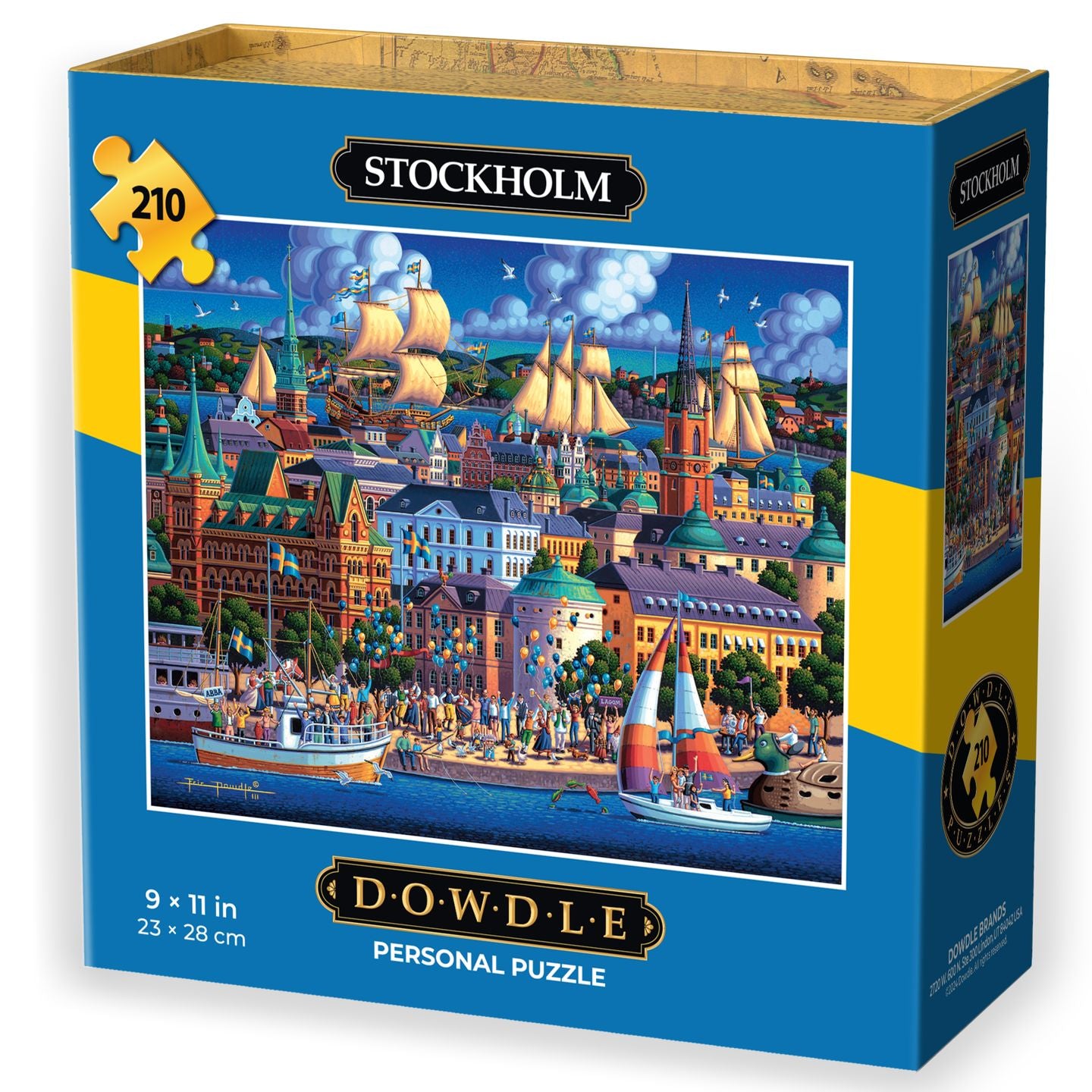 Stockholm | 210 Piece Personal Puzzle