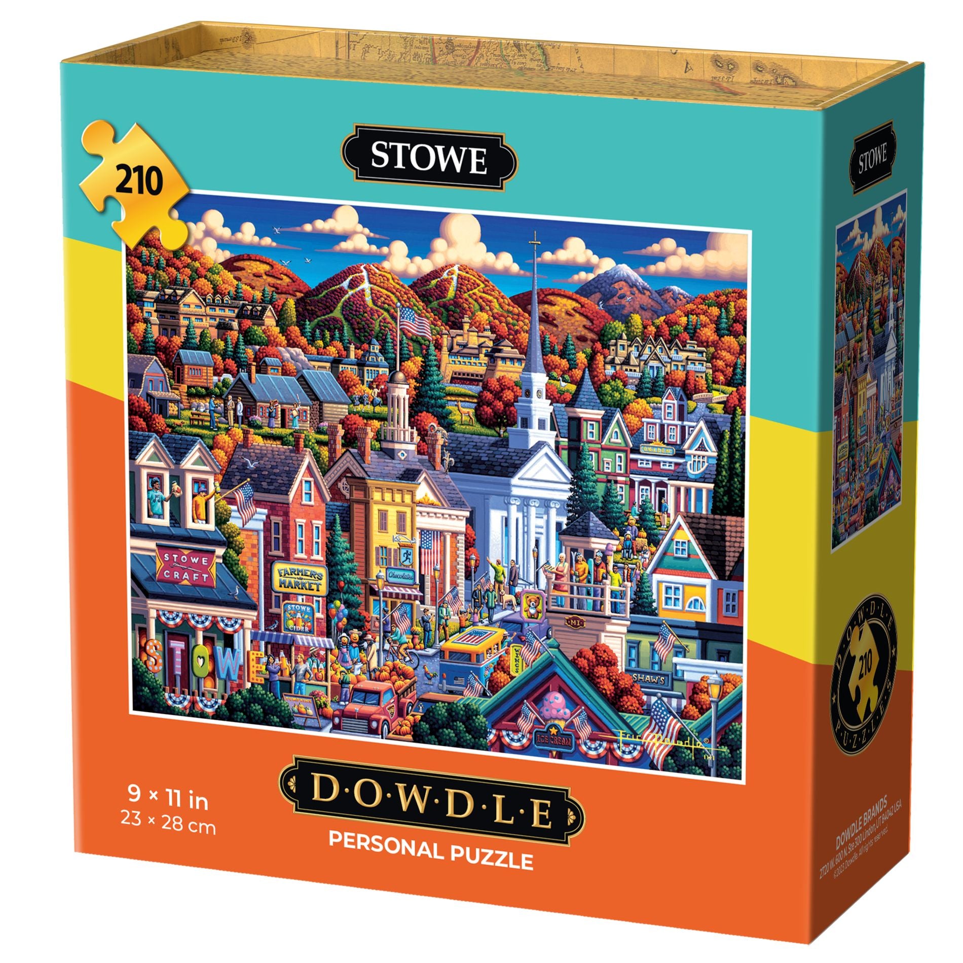 Stowe - Personal Puzzle - 210 Piece – Boardwalk Puzzles