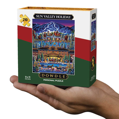 Sun Valley Holiday | 210 Piece Personal Puzzle
