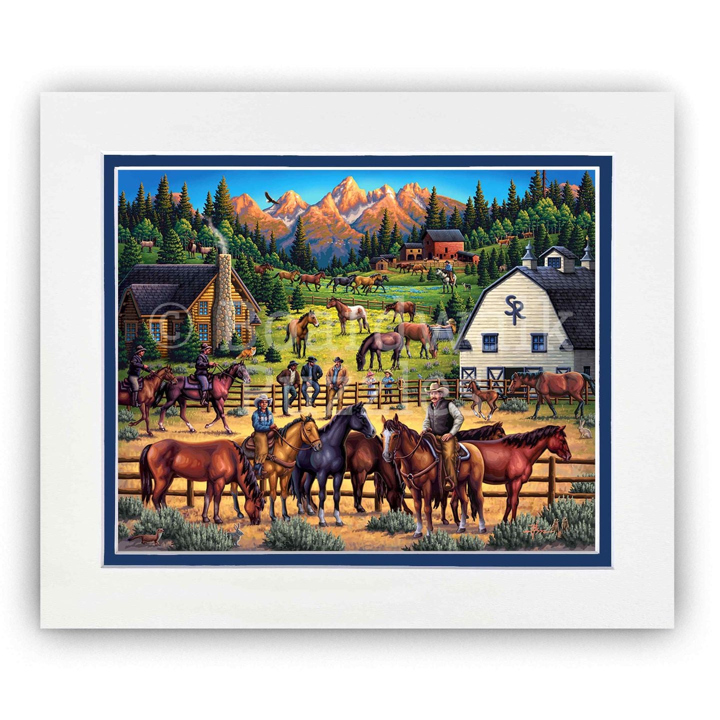Sunrise Ranch - Boardwalk Fine Art