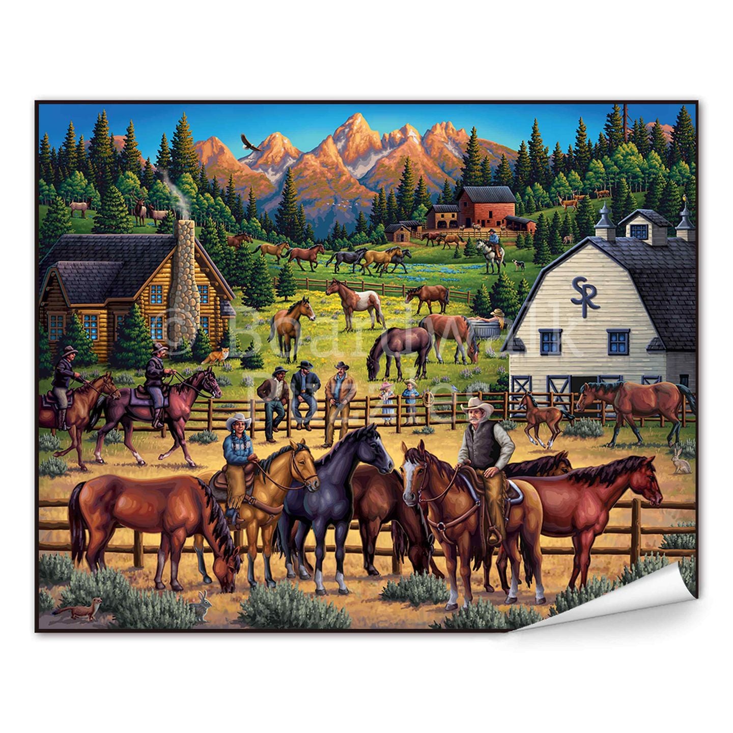Sunrise Ranch - Boardwalk Fine Art