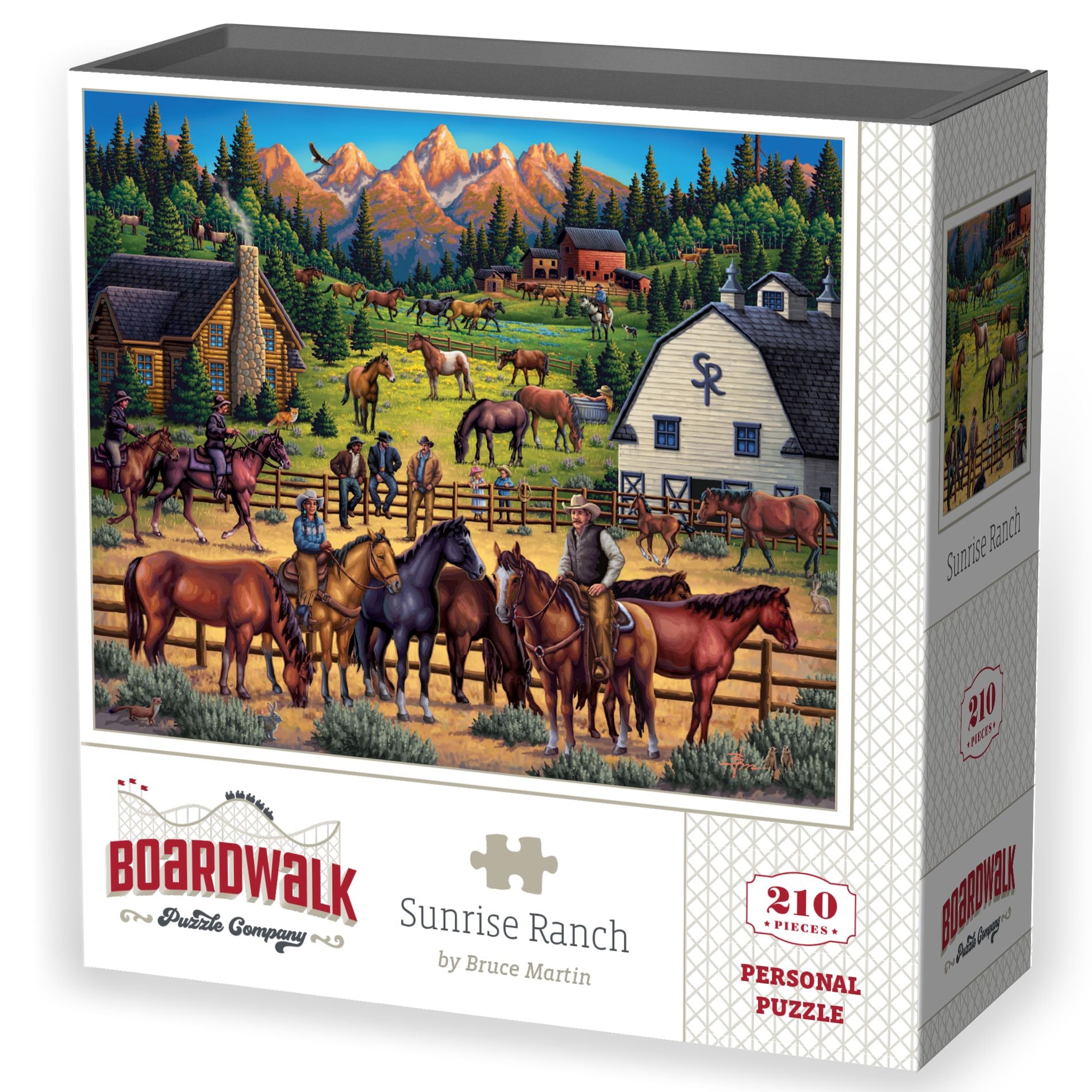 Sunrise Ranch | 210 Piece Personal Puzzle
