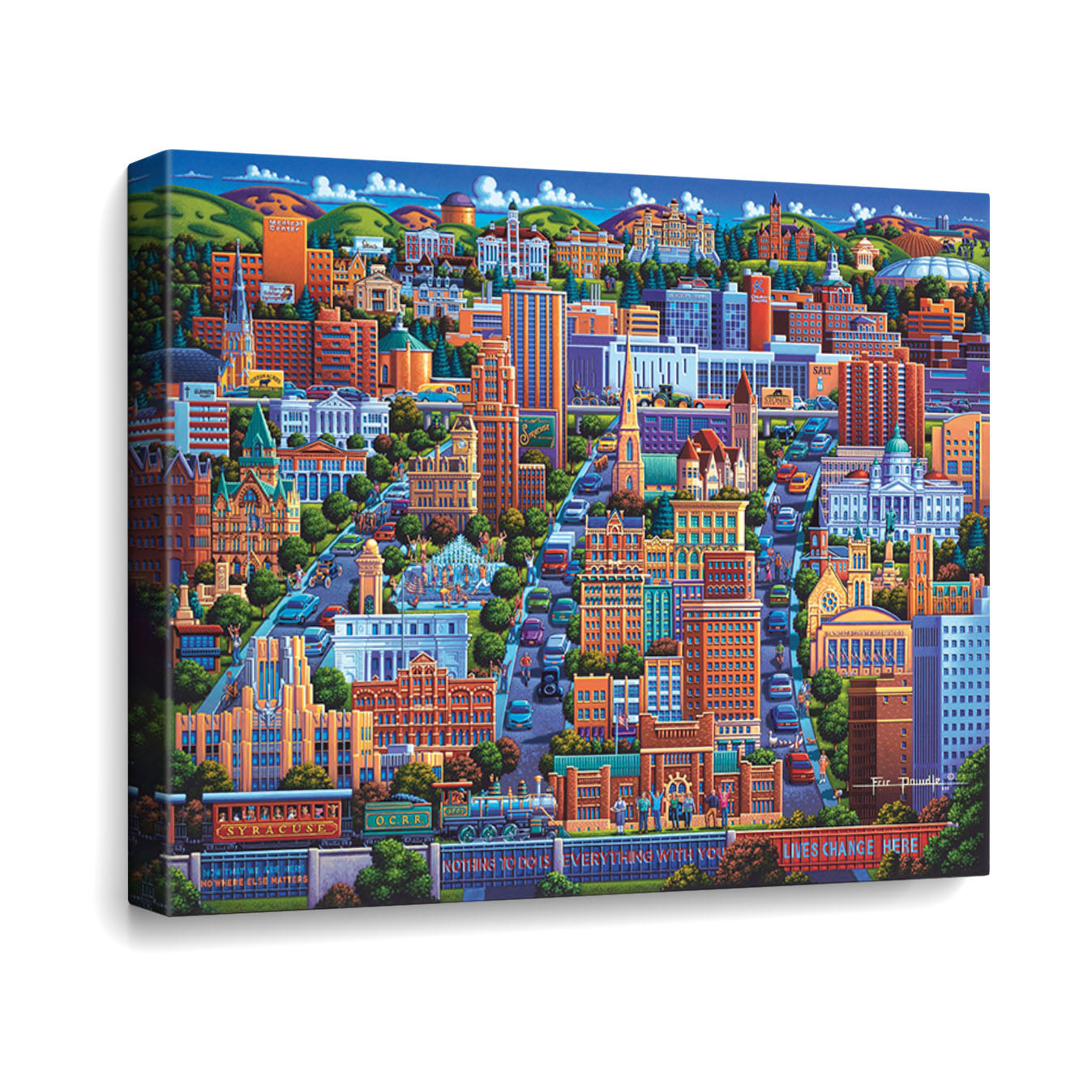 Syracuse - Fine Art | Dowdle Folk Art
