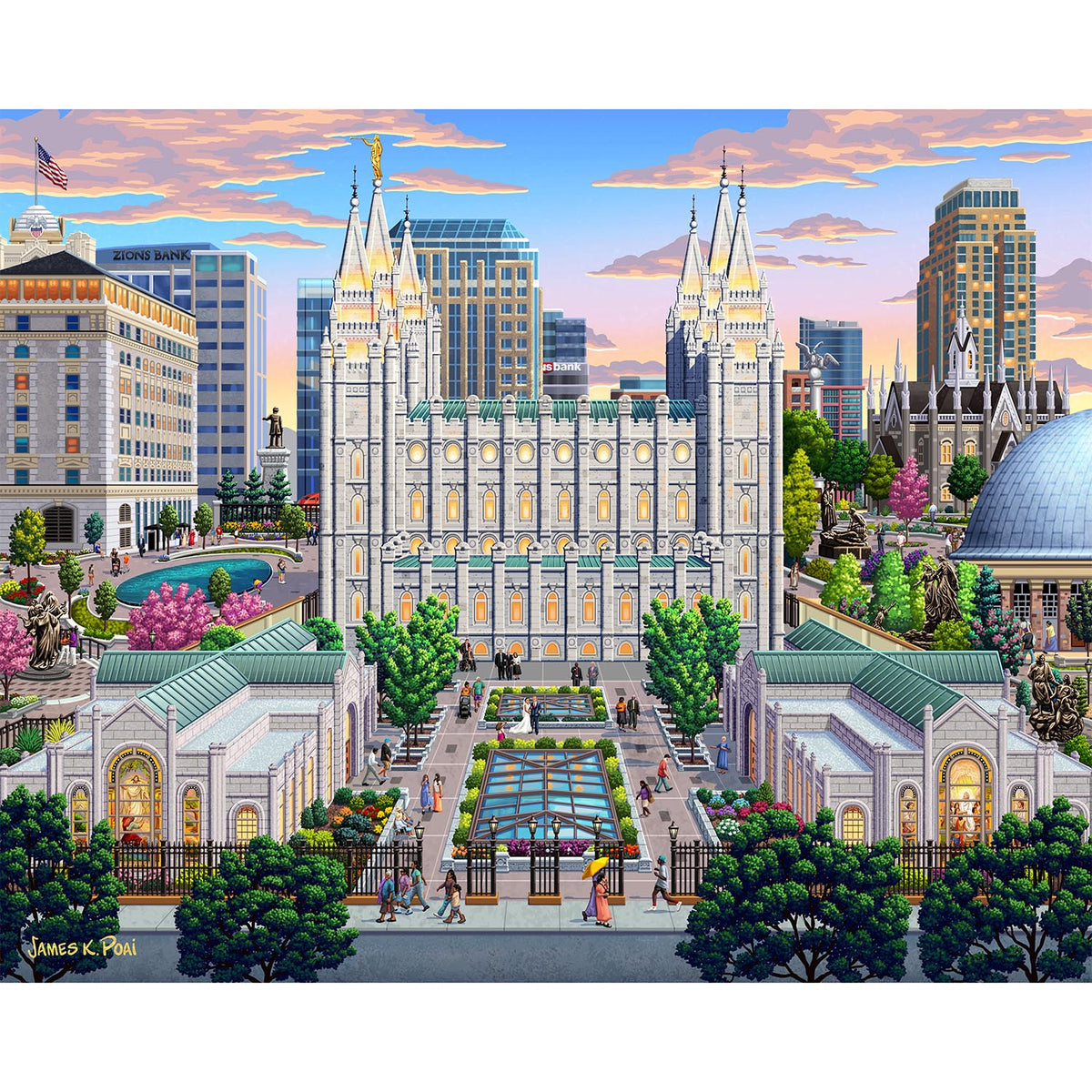 Temple Square | 1000 Piece