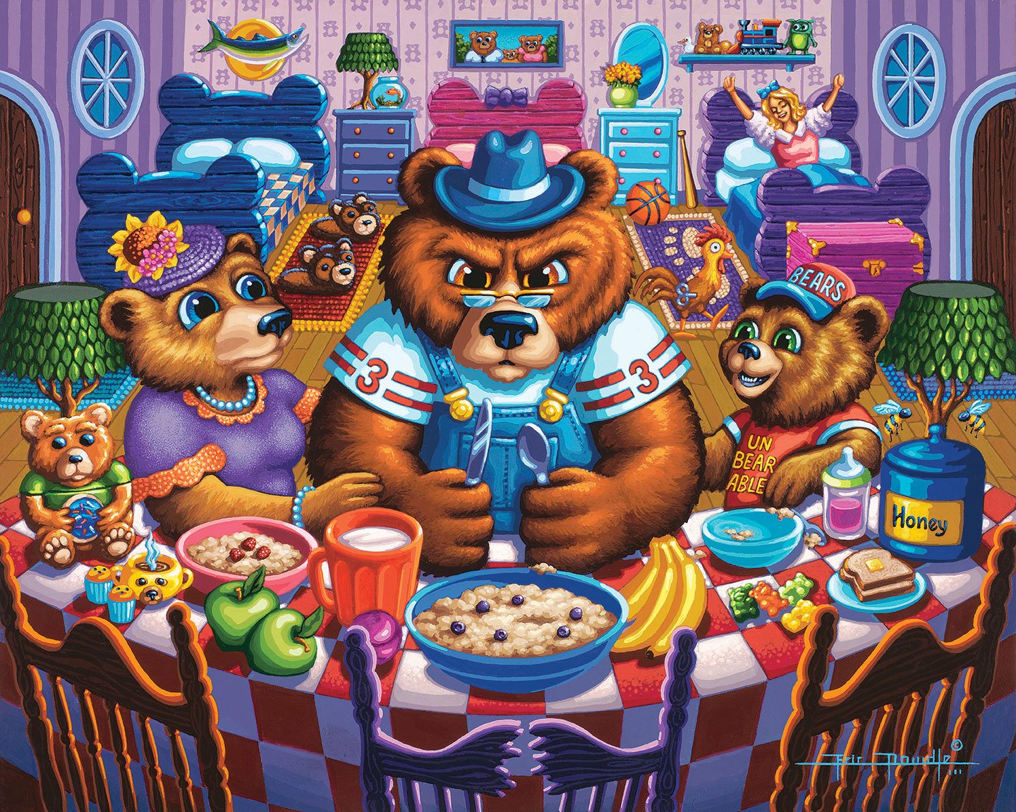 The Three Bears Fine Art