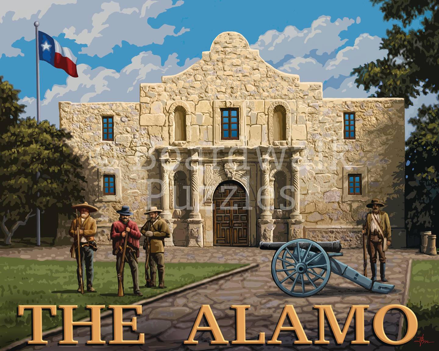 The Alamo | 210 Piece Personal Puzzle