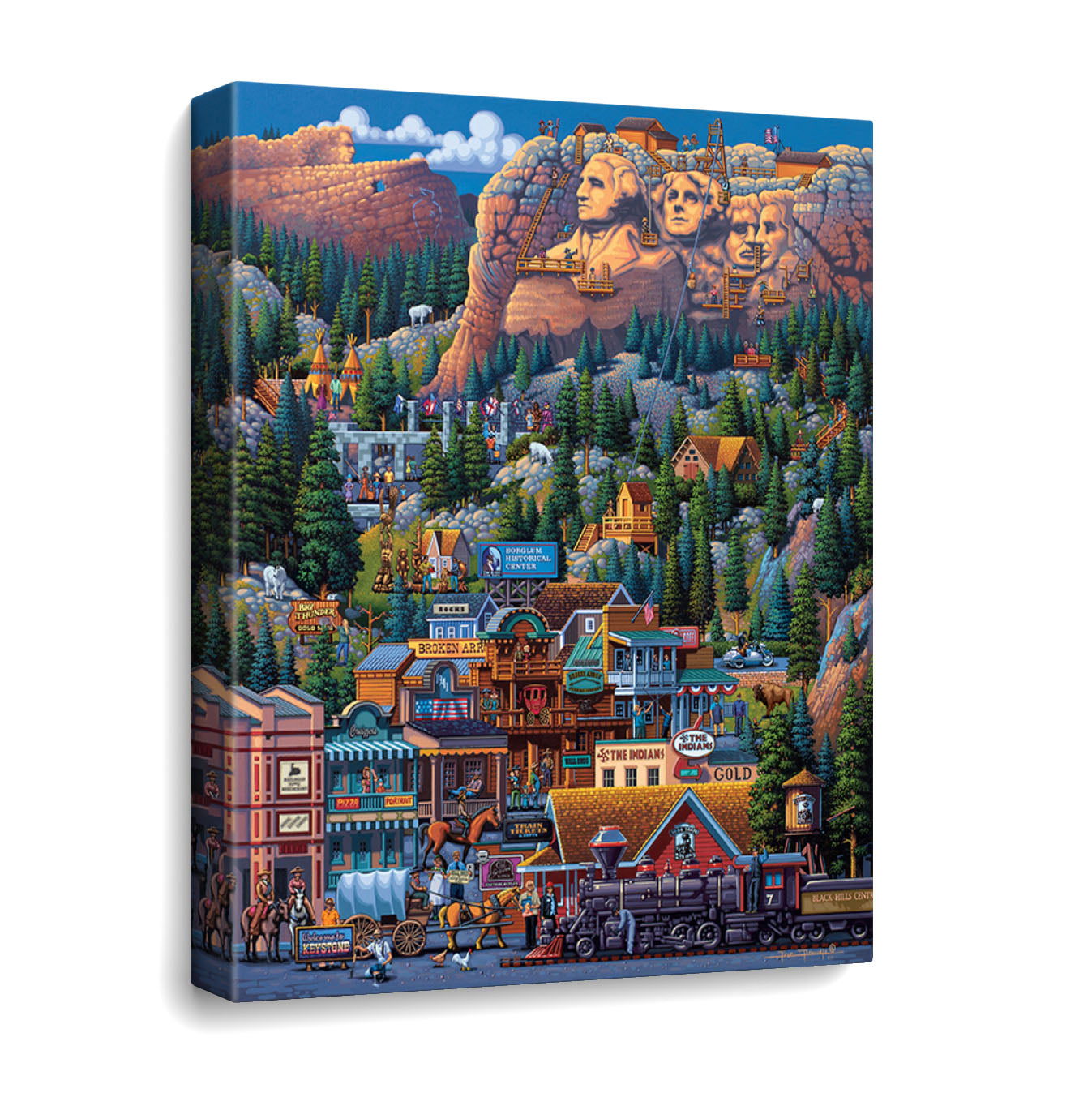 The Black Hills - Fine Art | Dowdle Folk Art