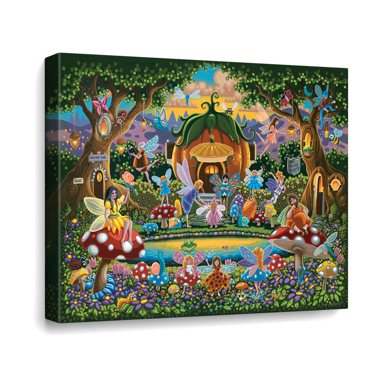 Vintage Toy Store - Fine Art | Dowdle Folk Art