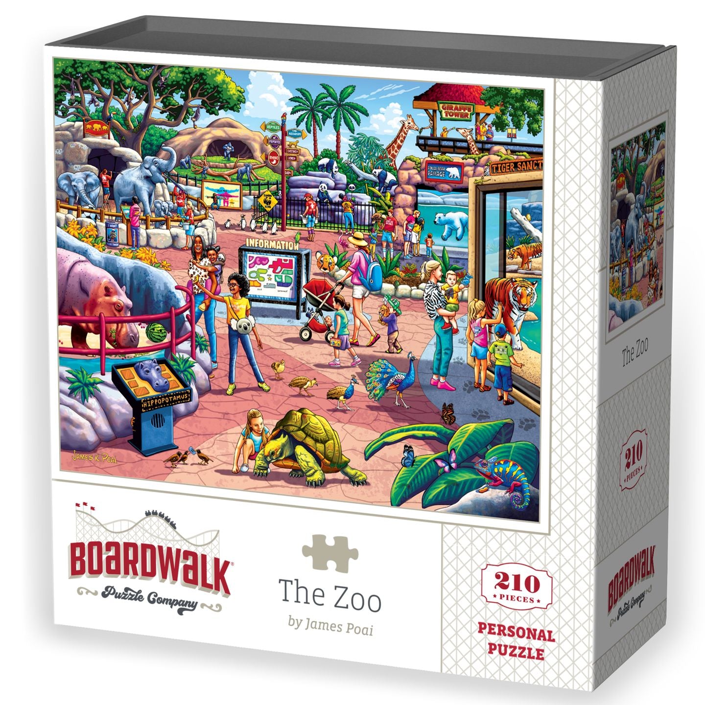 The Zoo | 210 Piece Personal Puzzle