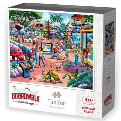 The Zoo | 210 Piece Personal Puzzle