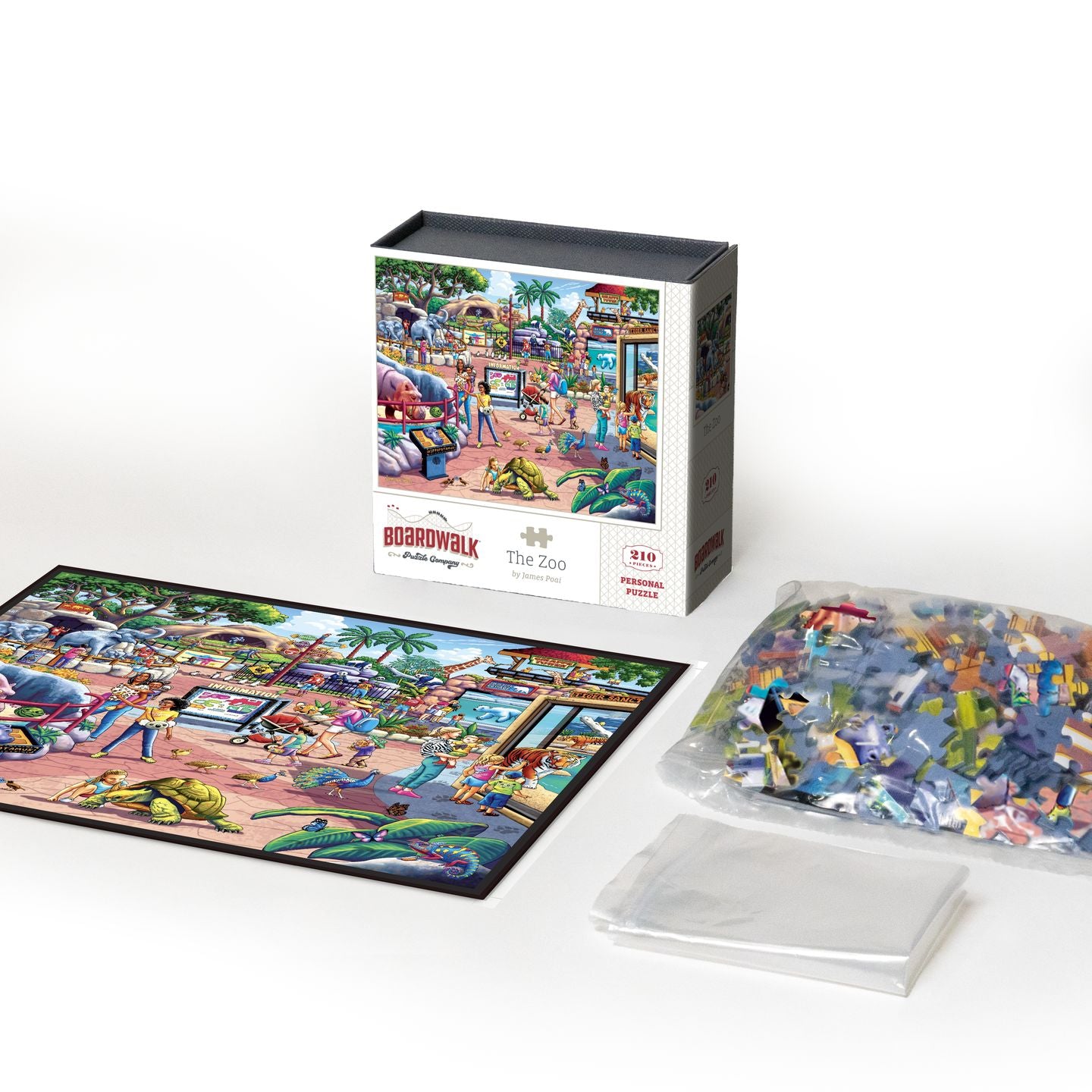 The Zoo | 210 Piece Personal Puzzle