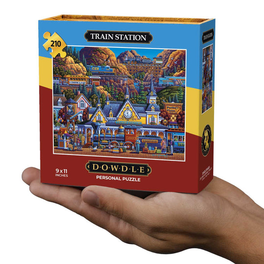 Train Station - Personal Puzzle - 210 Piece