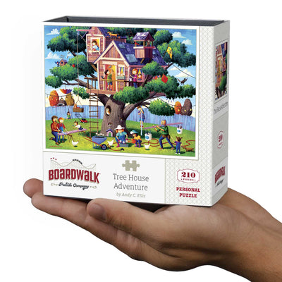 Tree House Adventure | 210 Piece Personal Puzzle
