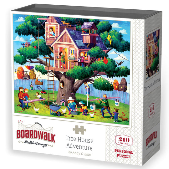 Tree House Adventure - Personal Puzzle - 210 Piece