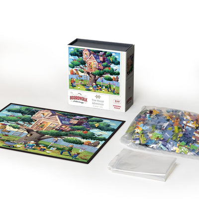 Tree House Adventure | 210 Piece Personal Puzzle