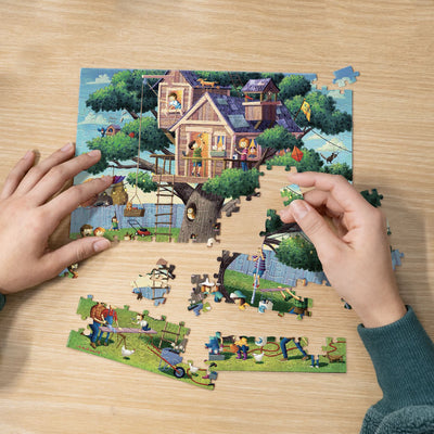 Tree House Adventure | 210 Piece Personal Puzzle