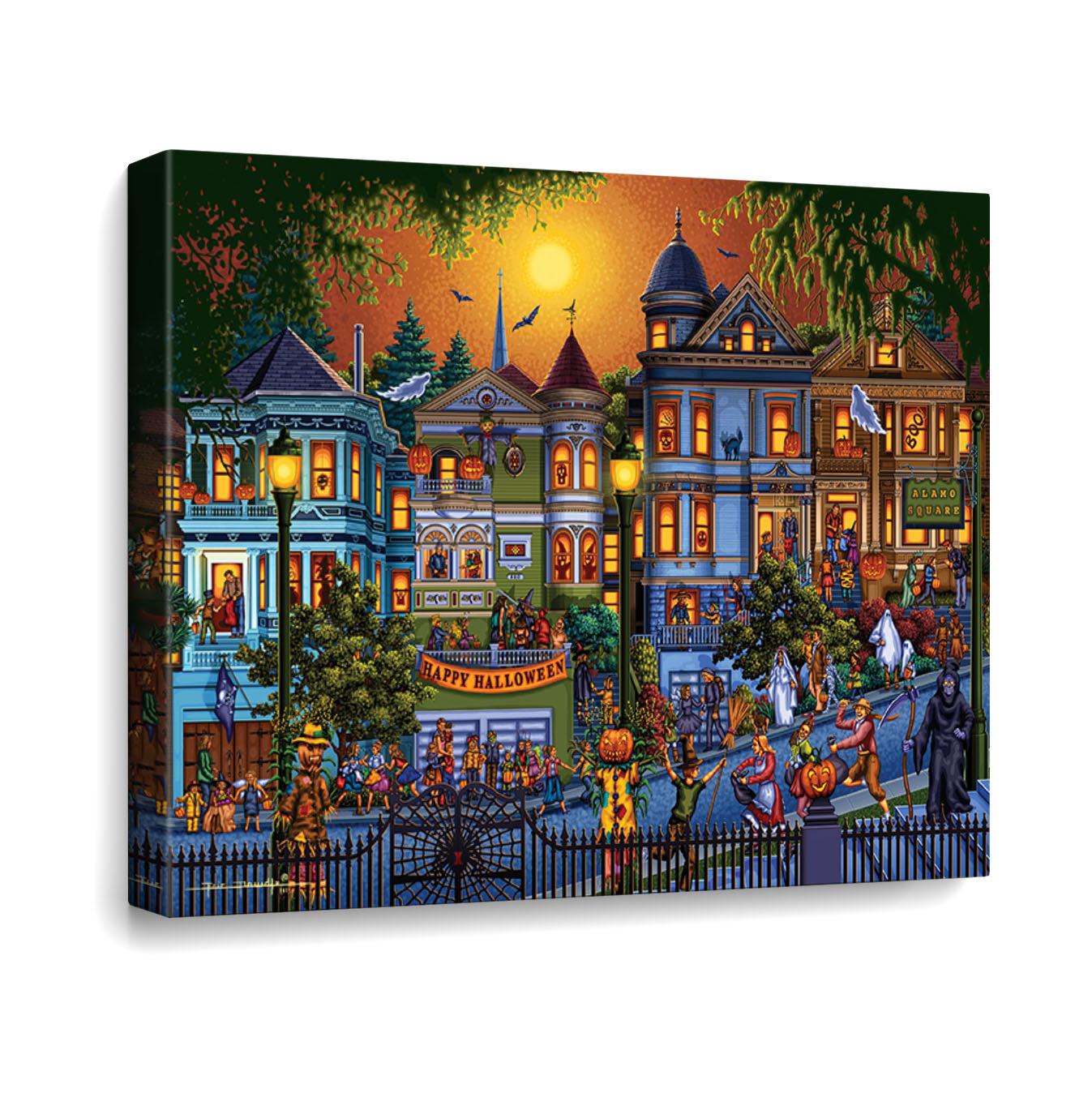 Trick or Treat - Fine Art | Dowdle Folk Art