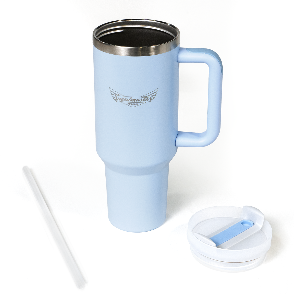 Speedmaster Ice Blue 40 oz Tumbler
