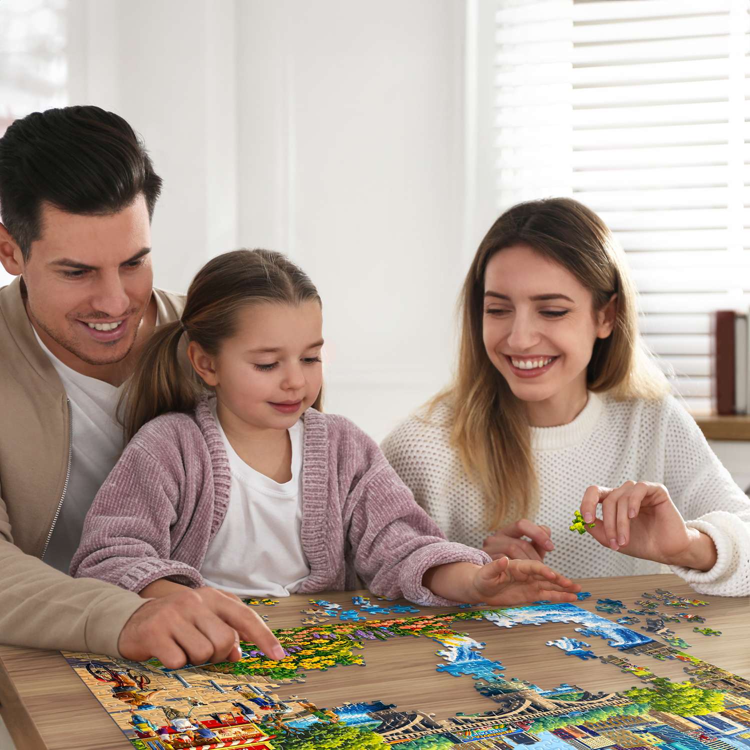 Twin Cities | 1000 Piece Boardwalk Jigsaw Puzzle