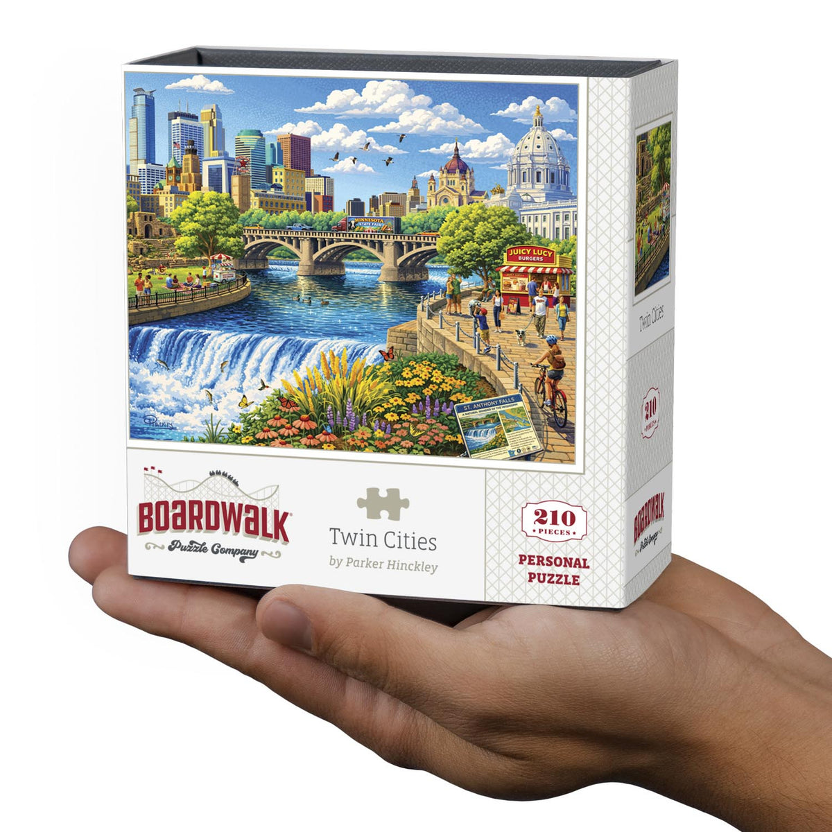 Twin Cities | 210 Piece Personal Puzzle